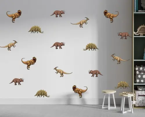 Adesivo de Parede Dinossauros