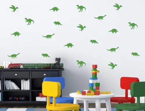 Adesivo de Parede Dinossauros