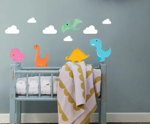 Adesivo de Parede Dinossauros