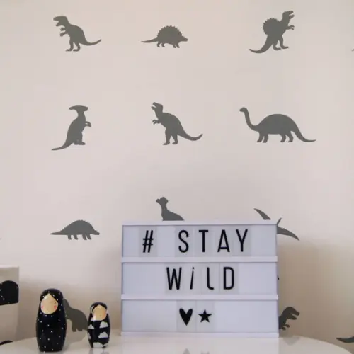 Adesivo de Parede Dinossauros - Adesivos Dinossauros