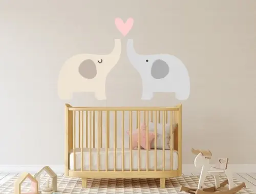 Adesivo de Parede Elefante