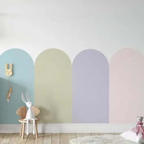 Adesivo de Parede Escalope - Arcos Individuais 1m x 50cm