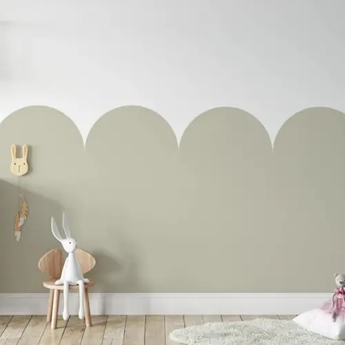 Adesivo de Parede Escalope - Arcos Individuais 1m x 50cm