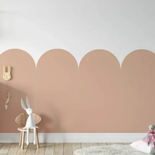 Adesivo de Parede Escalope - Arcos Individuais 1m x 50cm
