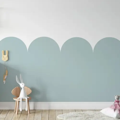 Adesivo de Parede Escalope - Arcos Individuais 1m x 50cm