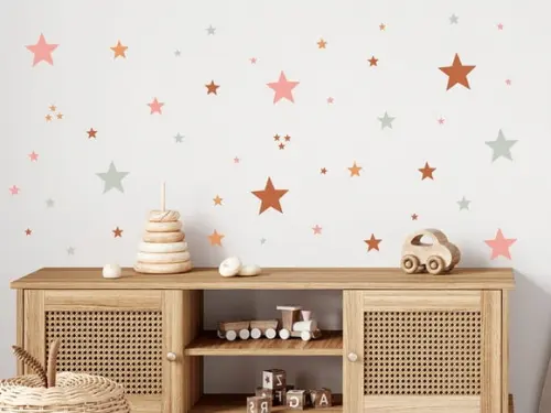 Adesivo de Parede Estrelas - Adesivos Estrelas e Estrelinhas