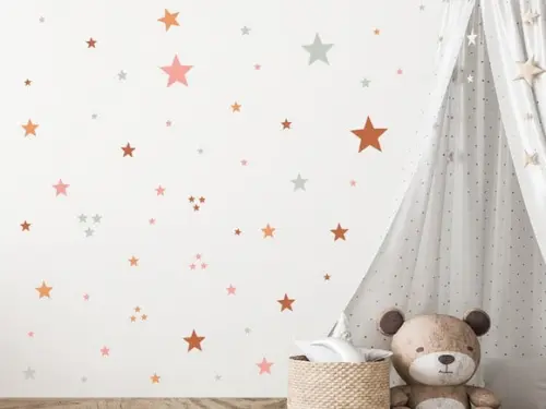 Adesivo de Parede Estrelas - Adesivos Estrelas e Estrelinhas
