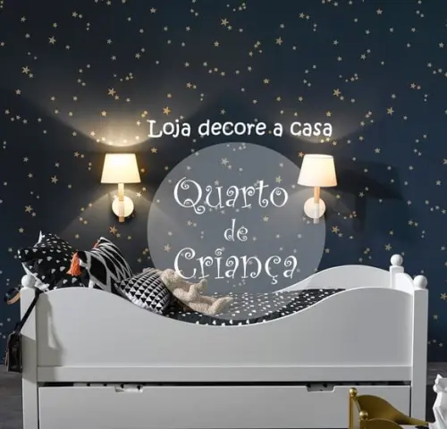 Adesivo de parede estrelinhas dourado