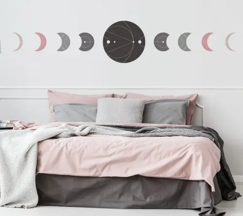 Adesivo de Parede Fases da Lua