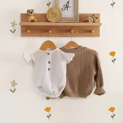 Adesivo de Parede Florzinhas Boho - Adesivo Florzinhas