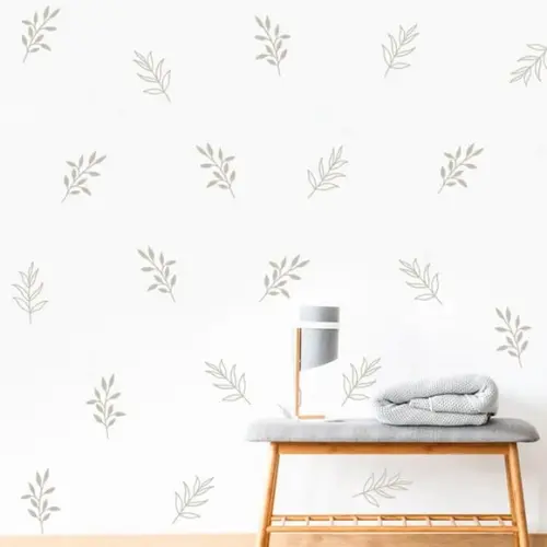 Adesivo de Parede Folhas - Adesivo Folhas Minimalista