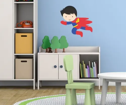 Adesivo de Parede Heróis - Super Man