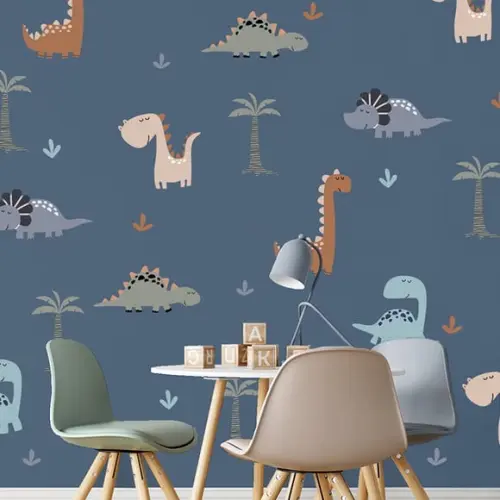 Adesivo de Parede Infantil Dinossauro para Quarto de Menino