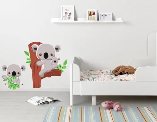 Adesivo de parede koalas