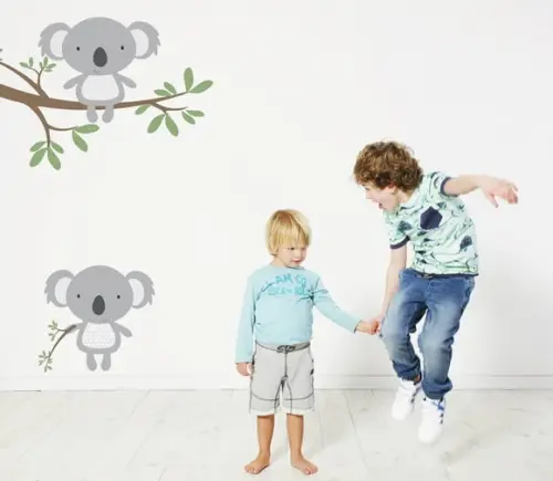 Adesivo de parede koalas