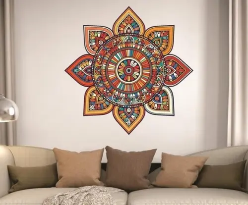 Adesivo de Parede Mandala 100cm