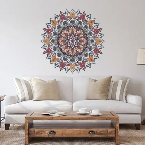 Adesivo de Parede Mandala 100cm