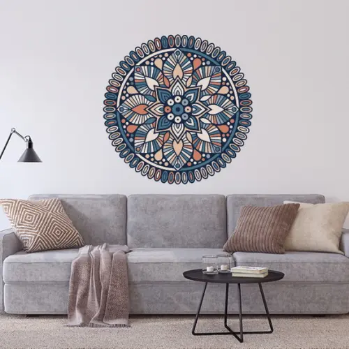 Adesivo de Parede Mandala 100cm
