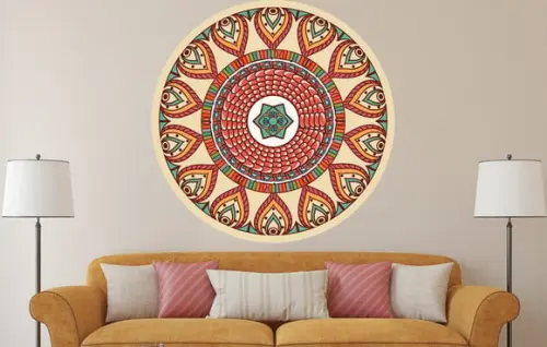 Adesivo de Parede Mandala 100cm