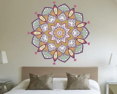 Adesivo de Parede Mandala 100cm