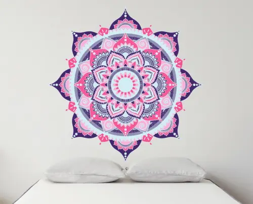 Adesivo de Parede Mandala 100cm