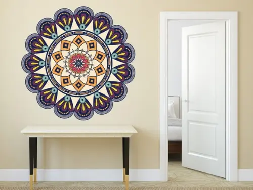 Adesivo de Parede Mandala 100cm