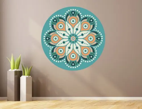 Adesivo de Parede Mandala 100cm