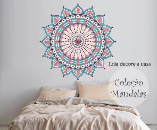Adesivo de Parede Mandala 100cm