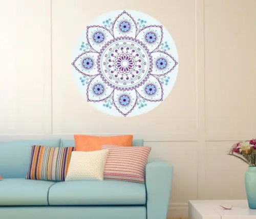 Adesivo de Parede Mandala 60cm