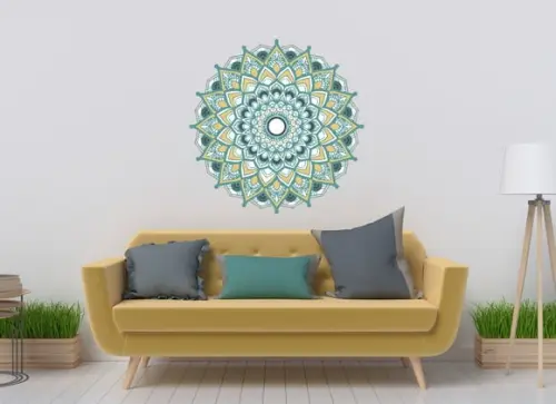 Adesivo de Parede Mandala 60cm