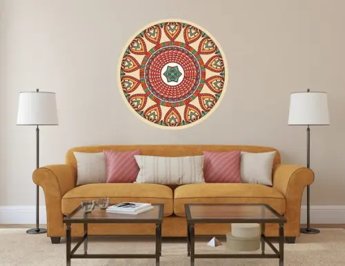 Adesivo de Parede Mandala 60cm