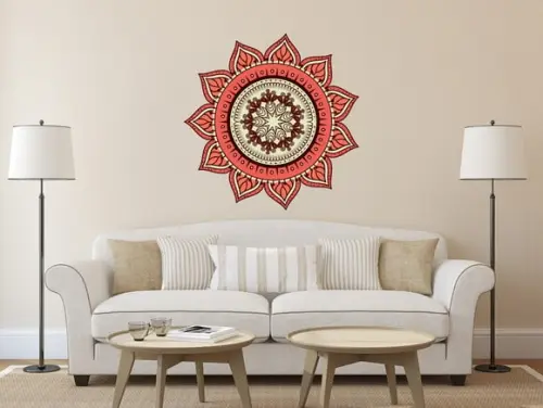 Adesivo de Parede Mandala 60cm