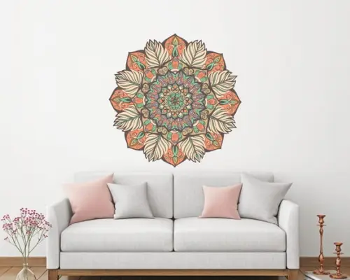 Adesivo de Parede Mandala 60cm