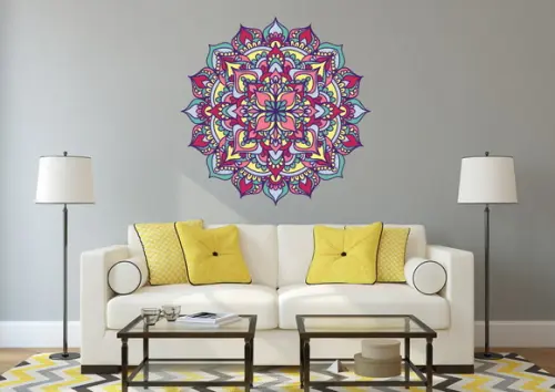 Adesivo de Parede Mandala 60cm
