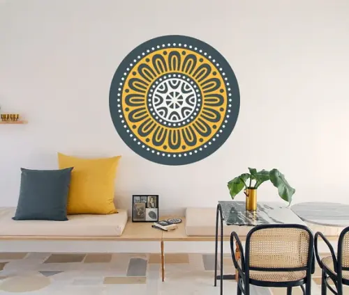 Adesivo de Parede Mandala 60cm