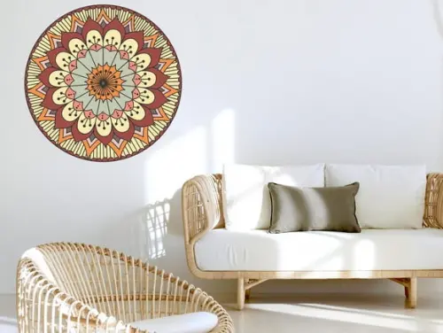 Adesivo de Parede Mandala 60cm