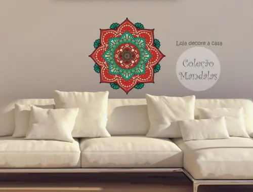 Adesivo de Parede Mandala 60cm