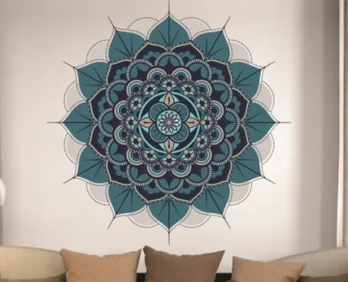 Adesivo de Parede Mandala de 120cm - Adesivo Mandala