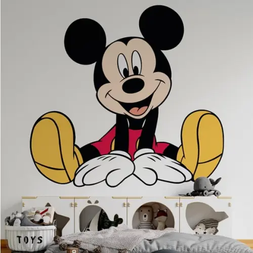 Adesivo de Parede Mickey Mouse - Adesivo Mickey Grande