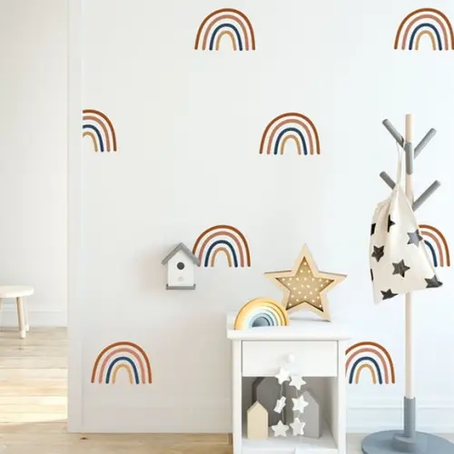 Adesivo de Parede Mini Arco Íris-adesivo Arco Íris
