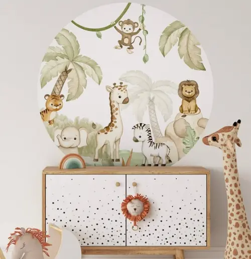 Adesivo de Parede Safari - Painel Adesivo Safari