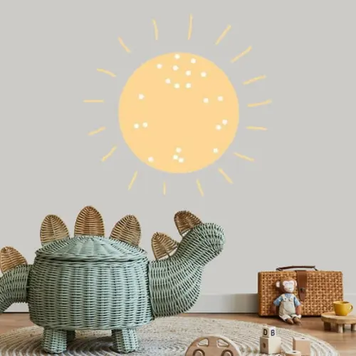Adesivo de Parede Sol - Adesivo Sol Boho