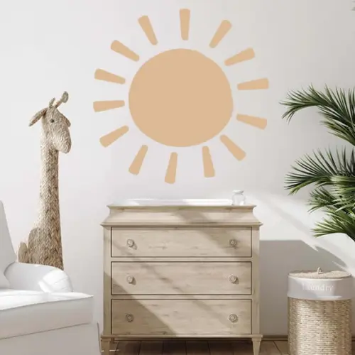 Adesivo de Parede Sol - Adesivo Sol Boho