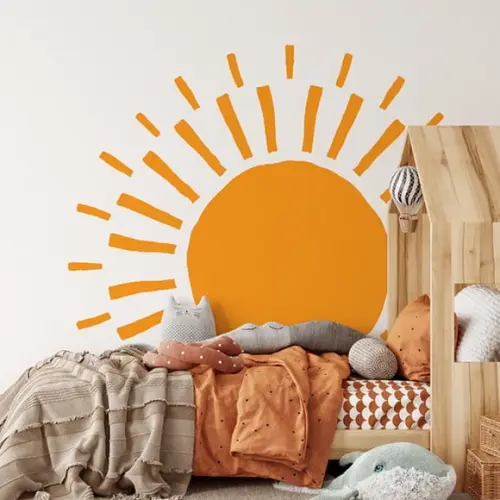 Adesivo de Parede Sol Boho - Adesivo Sol