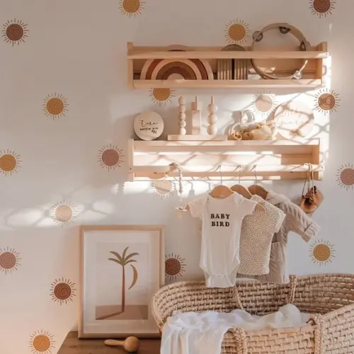 Adesivo de Parede Solzinhos - Adesivo de Parede Sol Boho