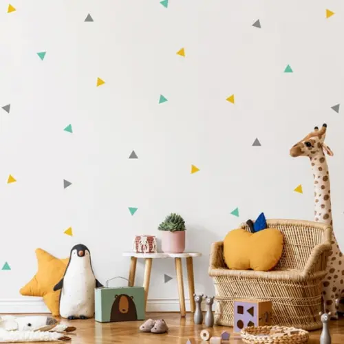 Adesivo de Parede Triângulos-adesivo Triângulos