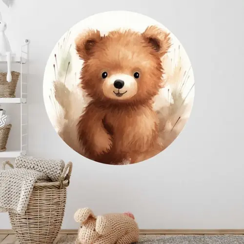 Adesivo de Parede Urso - Painel Adesivo Urso