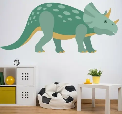 Adesivo Dinossauro Tricerátops
