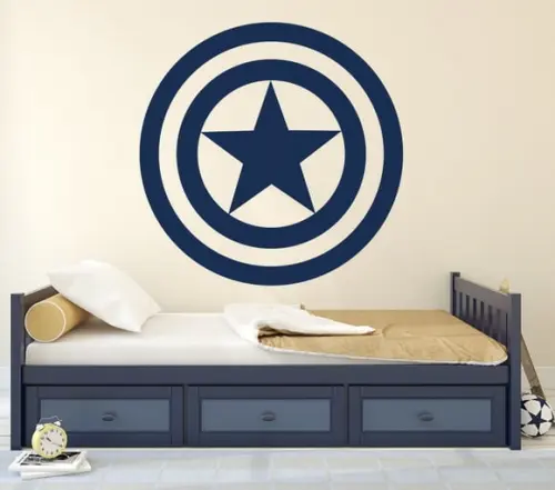 adesivo escudo capitão américa