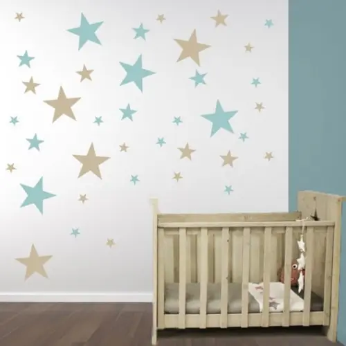 Adesivo estrelas 2 cores